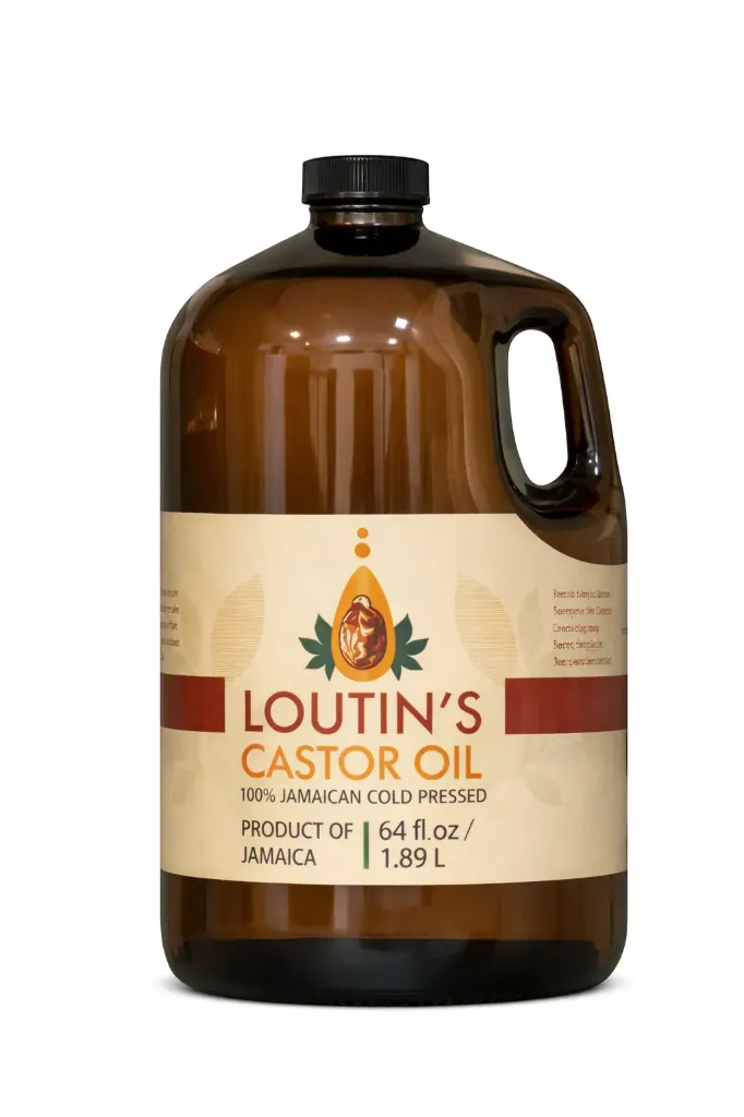 [CASTOR_HALF_64] Castor Oil - Half Gallon (64 oz)